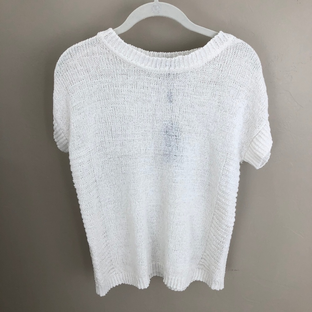 CABLE & GAUGE- KNIT TOP